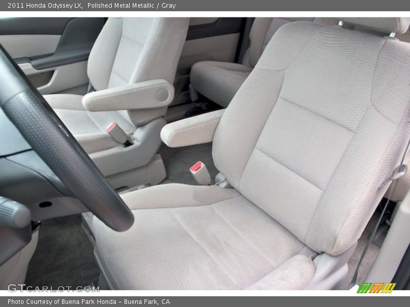 Polished Metal Metallic / Gray 2011 Honda Odyssey LX