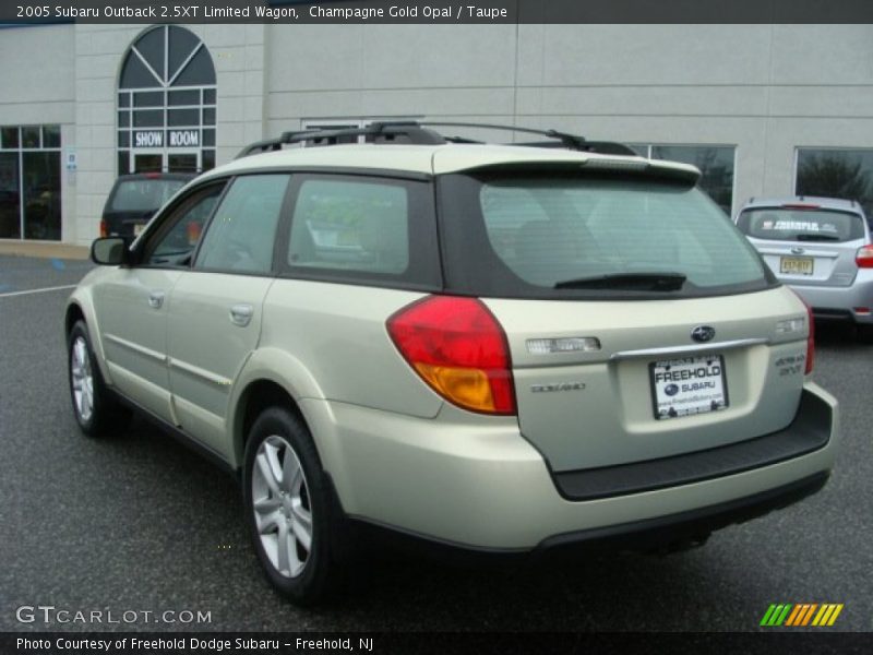 Champagne Gold Opal / Taupe 2005 Subaru Outback 2.5XT Limited Wagon