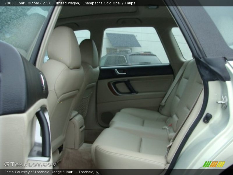 Champagne Gold Opal / Taupe 2005 Subaru Outback 2.5XT Limited Wagon