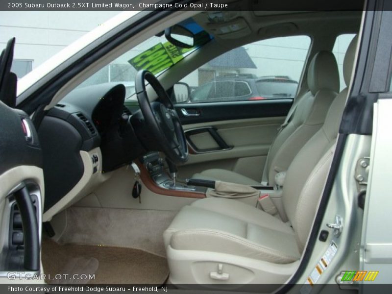 Champagne Gold Opal / Taupe 2005 Subaru Outback 2.5XT Limited Wagon