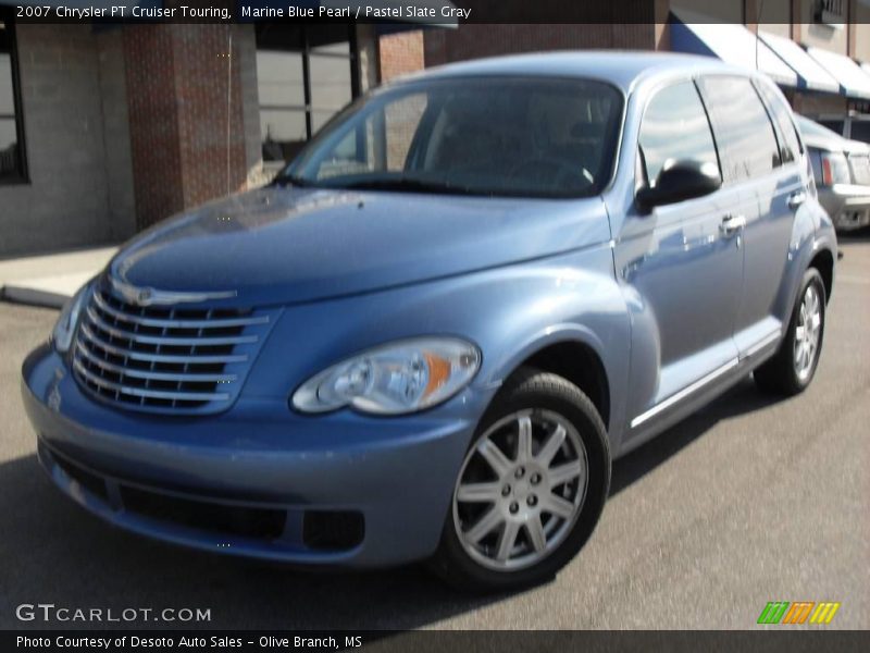 Marine Blue Pearl / Pastel Slate Gray 2007 Chrysler PT Cruiser Touring