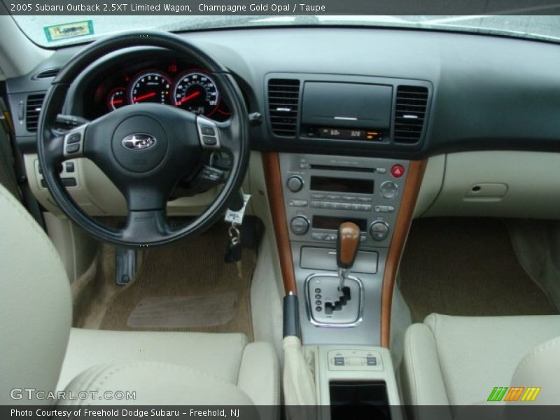 Champagne Gold Opal / Taupe 2005 Subaru Outback 2.5XT Limited Wagon
