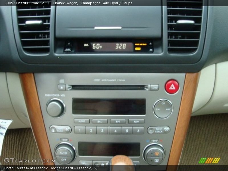 Champagne Gold Opal / Taupe 2005 Subaru Outback 2.5XT Limited Wagon