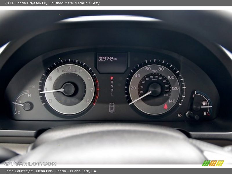 Polished Metal Metallic / Gray 2011 Honda Odyssey LX