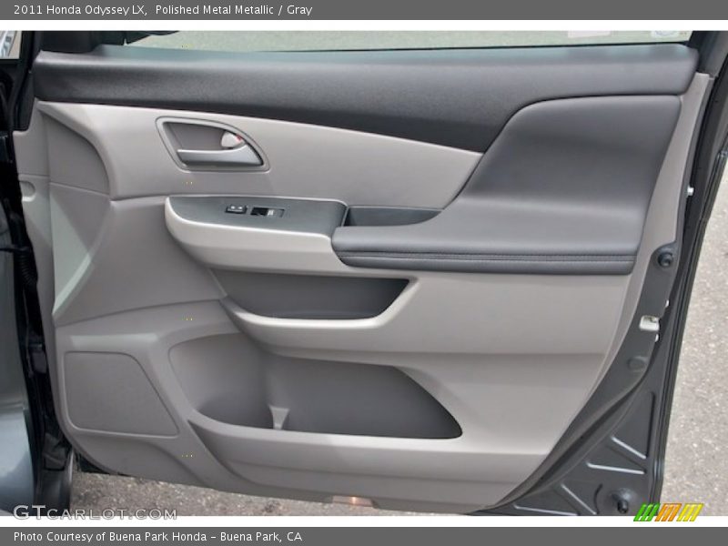 Polished Metal Metallic / Gray 2011 Honda Odyssey LX