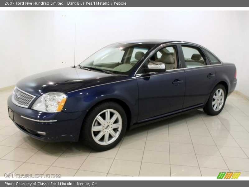 Dark Blue Pearl Metallic / Pebble 2007 Ford Five Hundred Limited