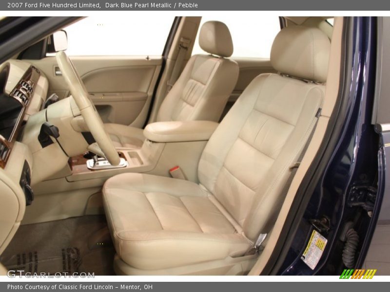 Dark Blue Pearl Metallic / Pebble 2007 Ford Five Hundred Limited