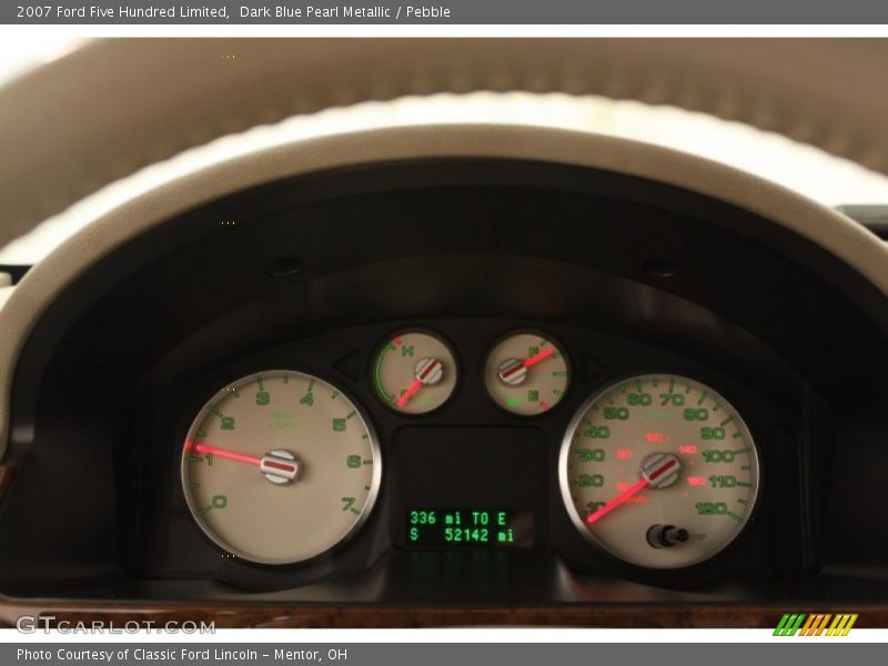 Dark Blue Pearl Metallic / Pebble 2007 Ford Five Hundred Limited