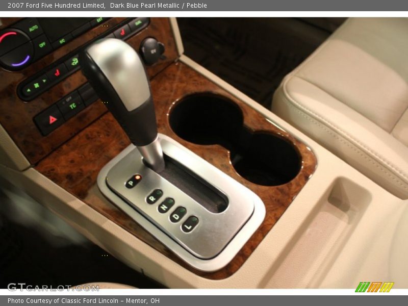 Dark Blue Pearl Metallic / Pebble 2007 Ford Five Hundred Limited