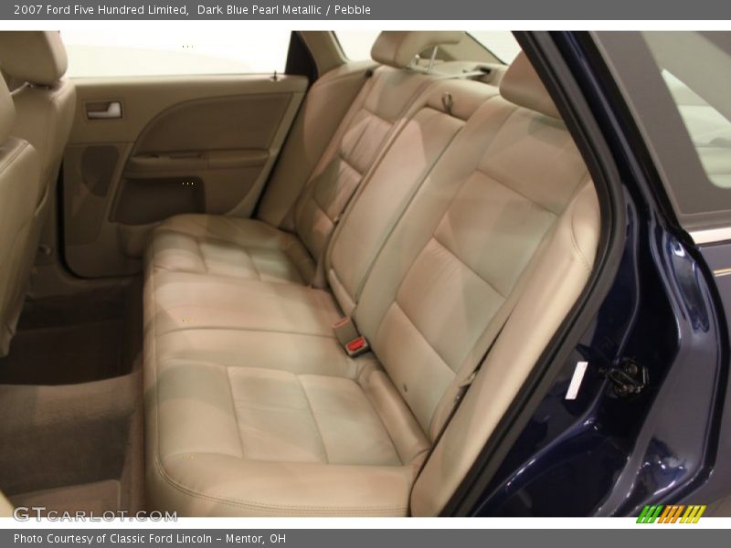 Rear Seat of 2007 Five Hundred Limited