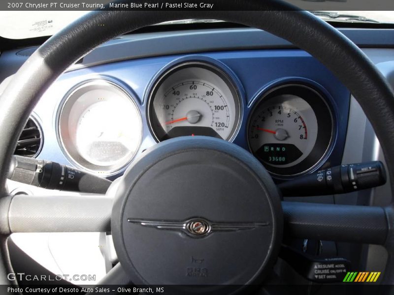 Marine Blue Pearl / Pastel Slate Gray 2007 Chrysler PT Cruiser Touring