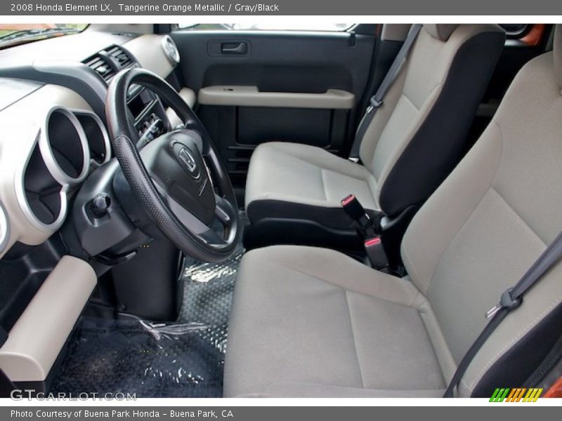 2008 Element LX Gray/Black Interior