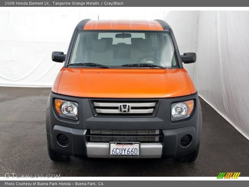 Tangerine Orange Metallic / Gray/Black 2008 Honda Element LX