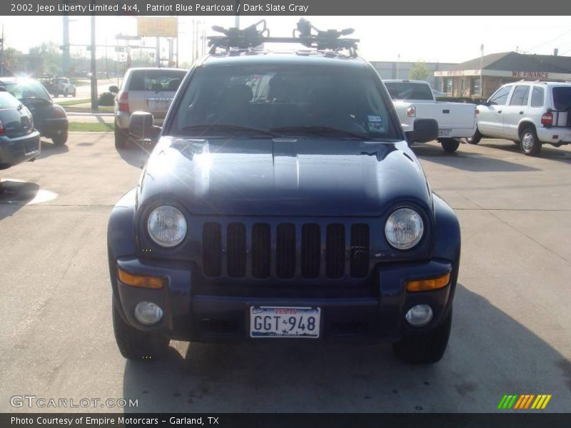 Patriot Blue Pearlcoat / Dark Slate Gray 2002 Jeep Liberty Limited 4x4