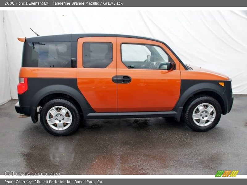 Tangerine Orange Metallic / Gray/Black 2008 Honda Element LX