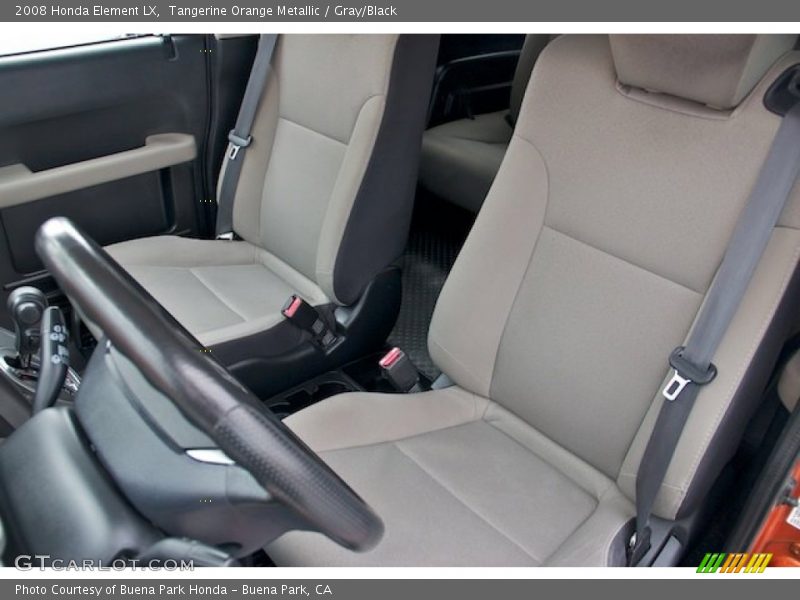 Tangerine Orange Metallic / Gray/Black 2008 Honda Element LX