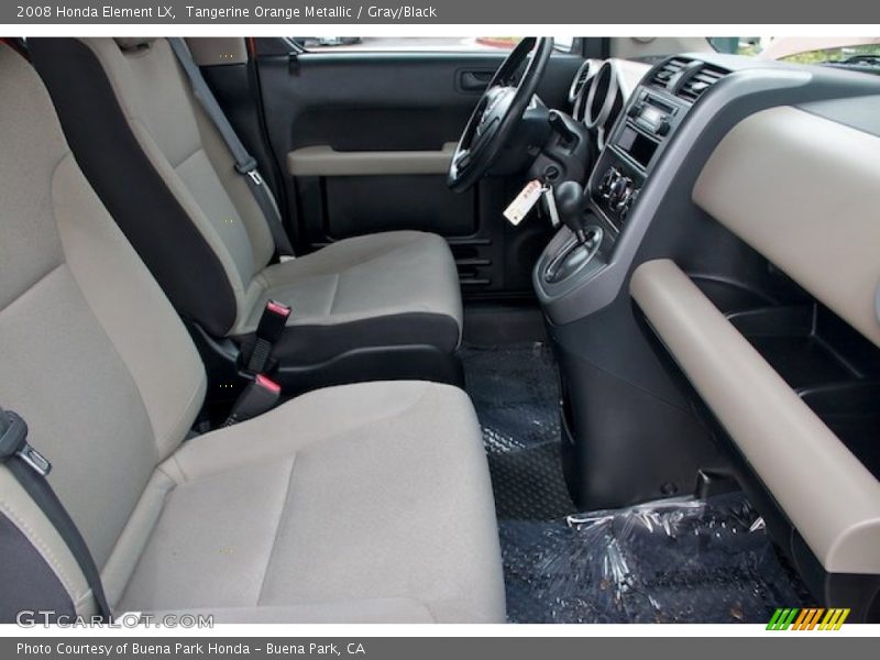 Tangerine Orange Metallic / Gray/Black 2008 Honda Element LX
