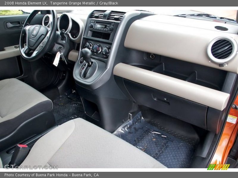 Tangerine Orange Metallic / Gray/Black 2008 Honda Element LX