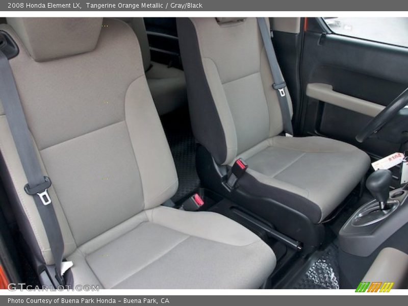 Tangerine Orange Metallic / Gray/Black 2008 Honda Element LX
