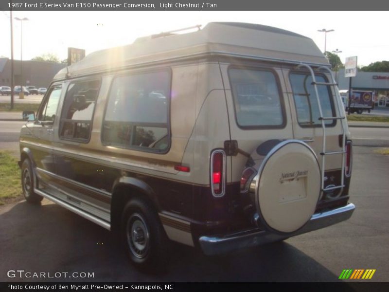 Light Chestnut / Tan 1987 Ford E Series Van E150 Passenger Conversion