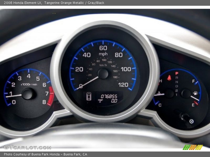  2008 Element LX LX Gauges