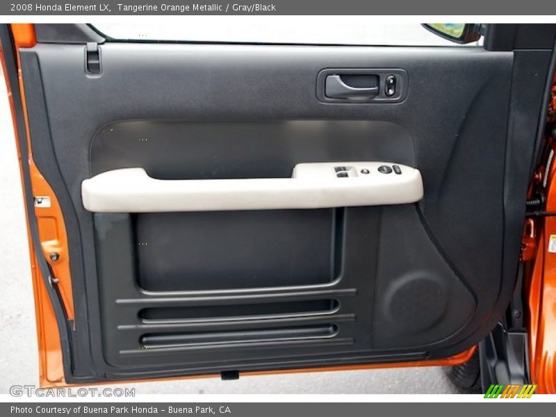 Tangerine Orange Metallic / Gray/Black 2008 Honda Element LX