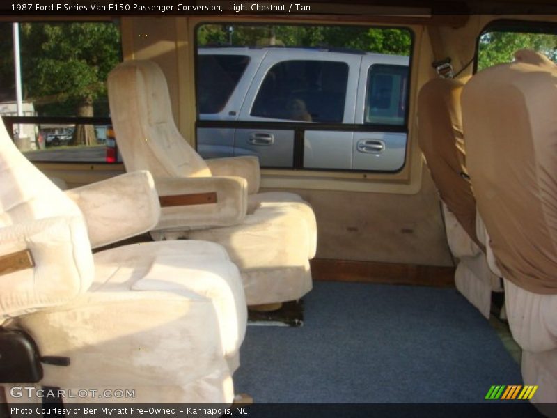 Light Chestnut / Tan 1987 Ford E Series Van E150 Passenger Conversion