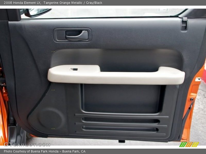 Tangerine Orange Metallic / Gray/Black 2008 Honda Element LX