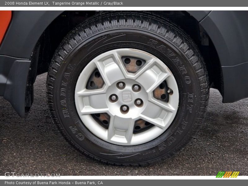 Tangerine Orange Metallic / Gray/Black 2008 Honda Element LX