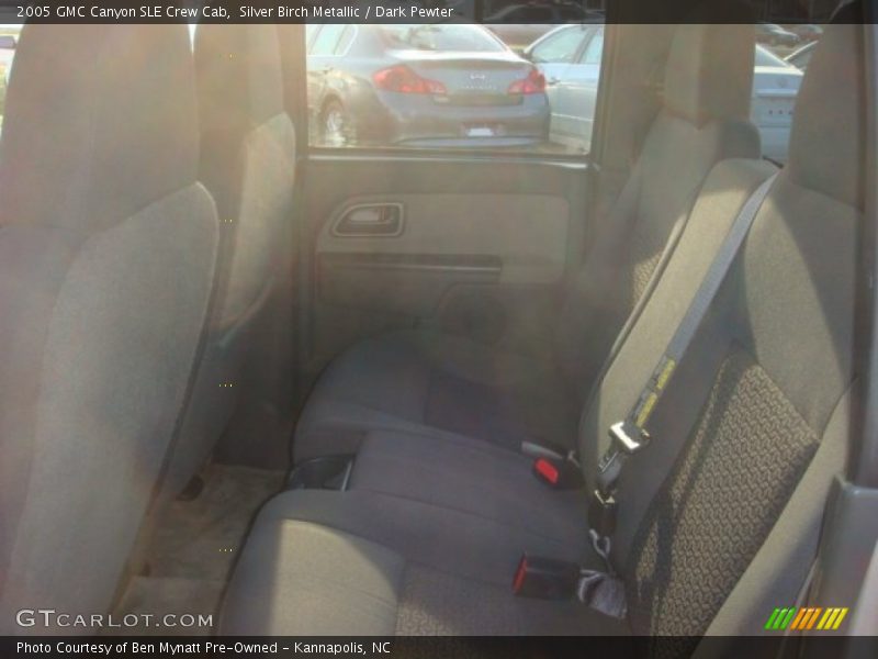 Silver Birch Metallic / Dark Pewter 2005 GMC Canyon SLE Crew Cab