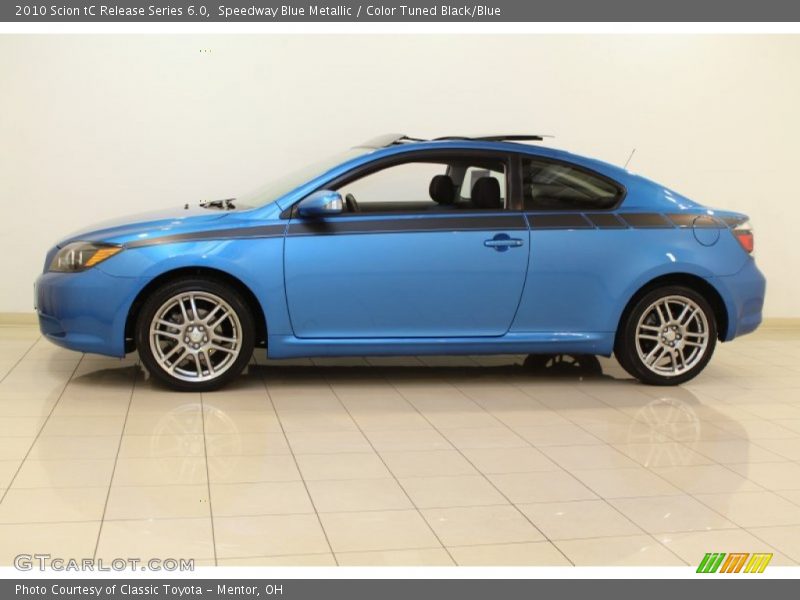  2010 tC Release Series 6.0 Speedway Blue Metallic