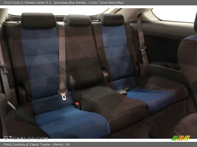 Speedway Blue Metallic / Color Tuned Black/Blue 2010 Scion tC Release Series 6.0