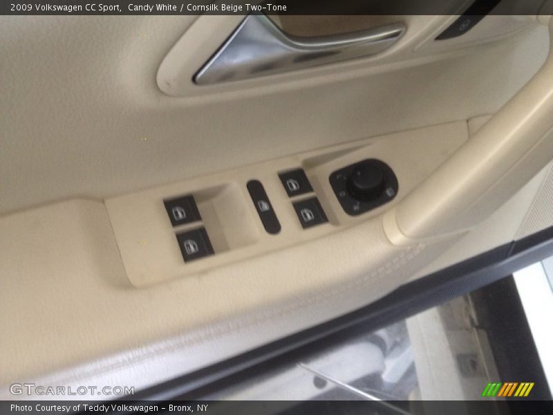 Candy White / Cornsilk Beige Two-Tone 2009 Volkswagen CC Sport