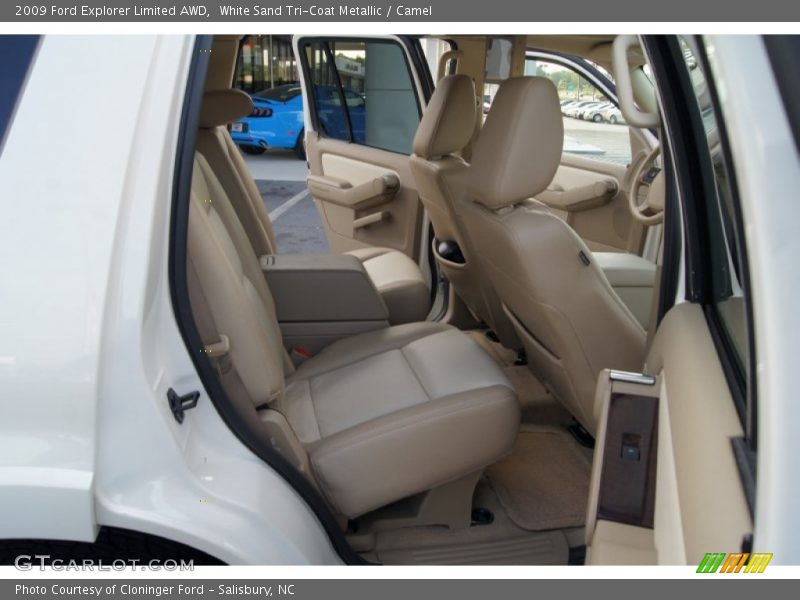  2009 Explorer Limited AWD Camel Interior