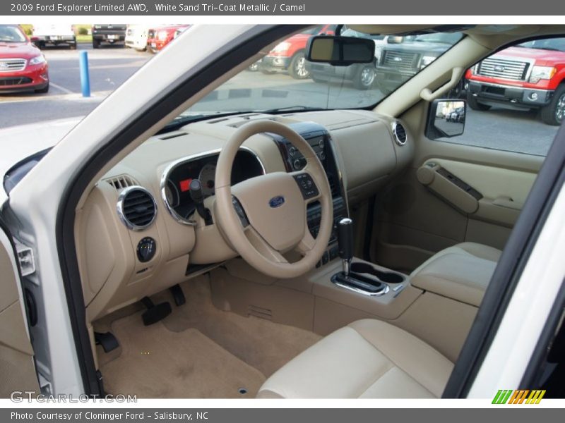 Camel Interior - 2009 Explorer Limited AWD 