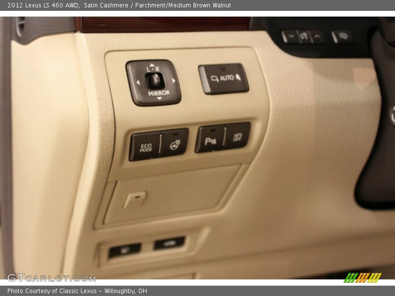 Satin Cashmere / Parchment/Medium Brown Walnut 2012 Lexus LS 460 AWD