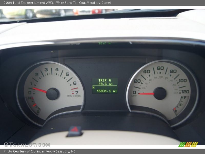  2009 Explorer Limited AWD Limited AWD Gauges