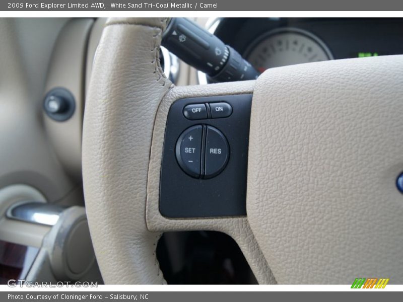 Controls of 2009 Explorer Limited AWD