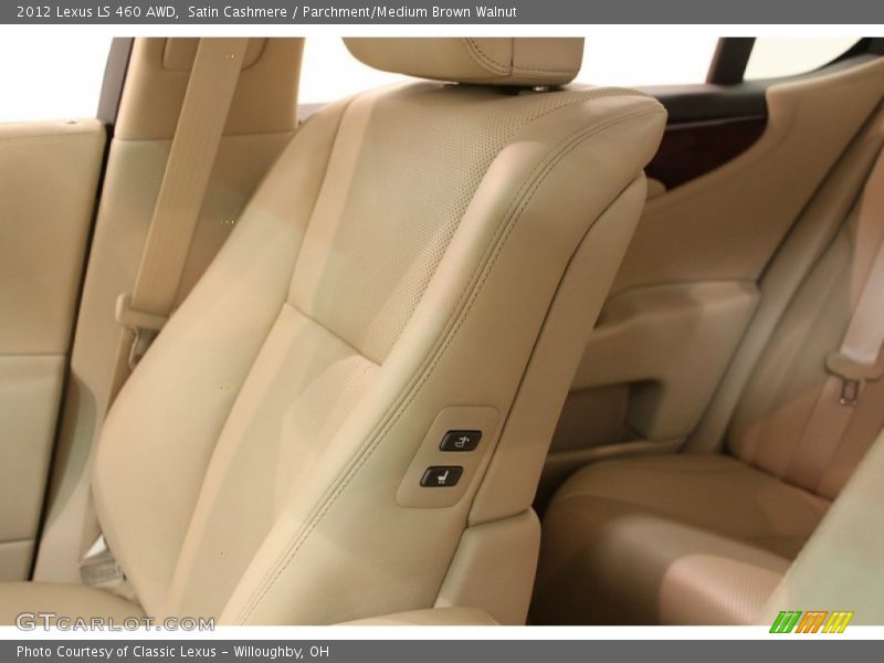 Satin Cashmere / Parchment/Medium Brown Walnut 2012 Lexus LS 460 AWD