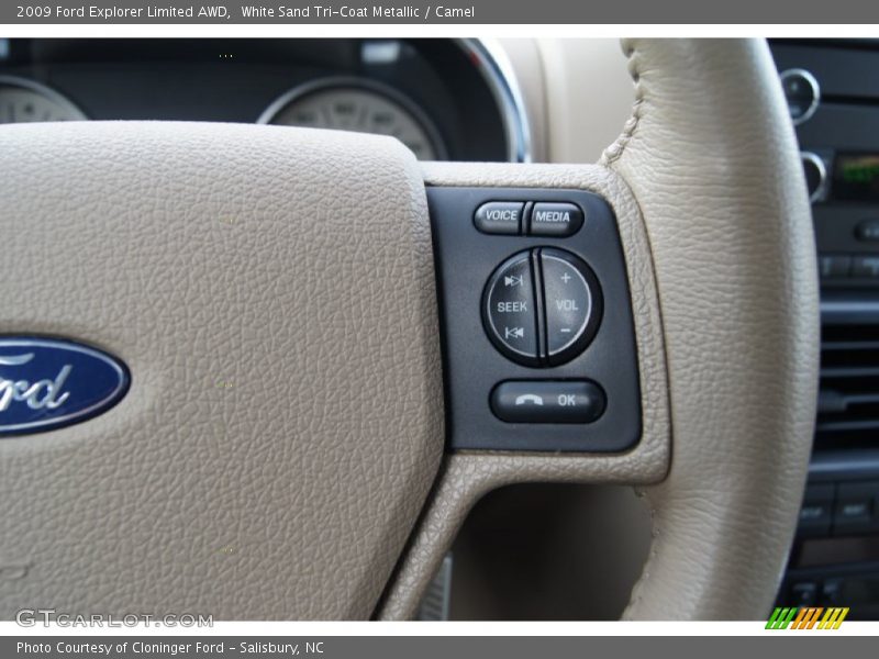 Controls of 2009 Explorer Limited AWD