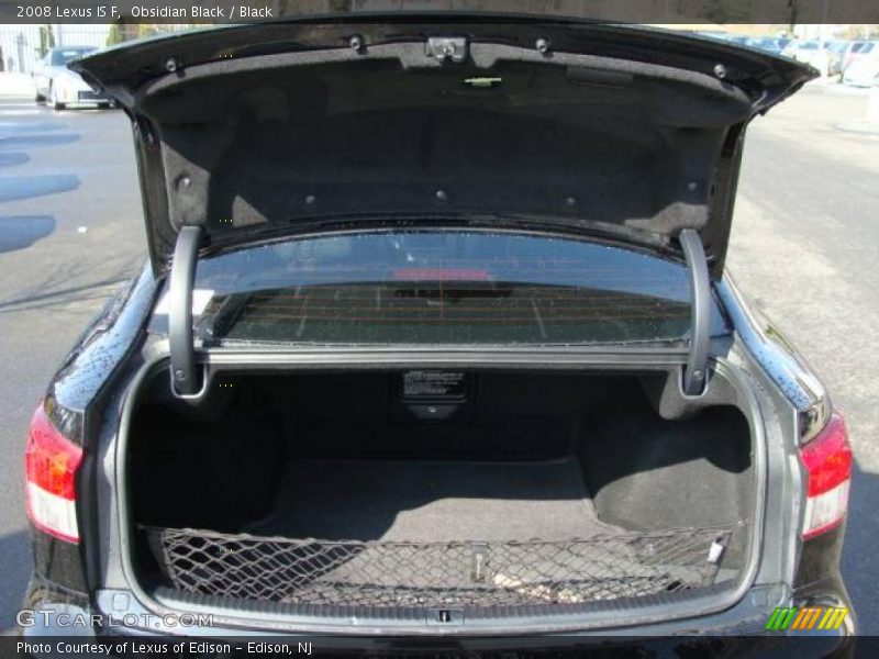 Obsidian Black / Black 2008 Lexus IS F