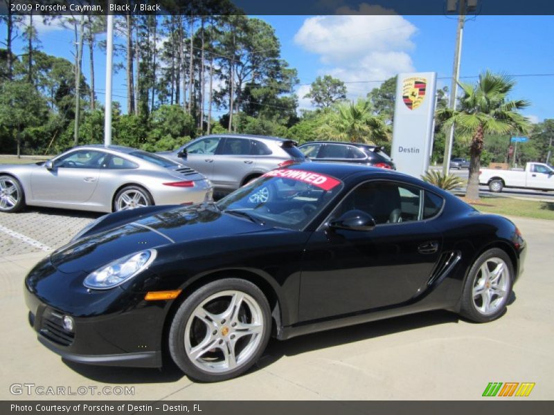 Black / Black 2009 Porsche Cayman