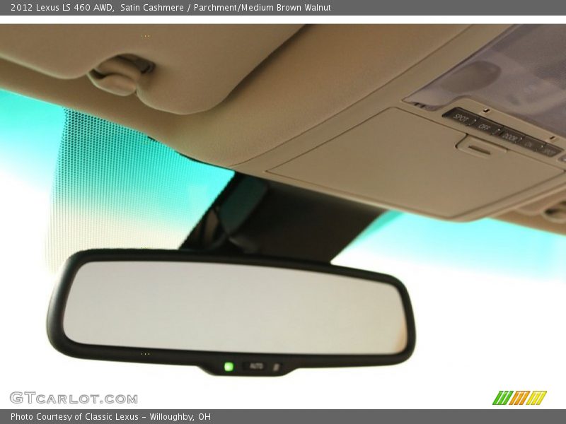 Satin Cashmere / Parchment/Medium Brown Walnut 2012 Lexus LS 460 AWD