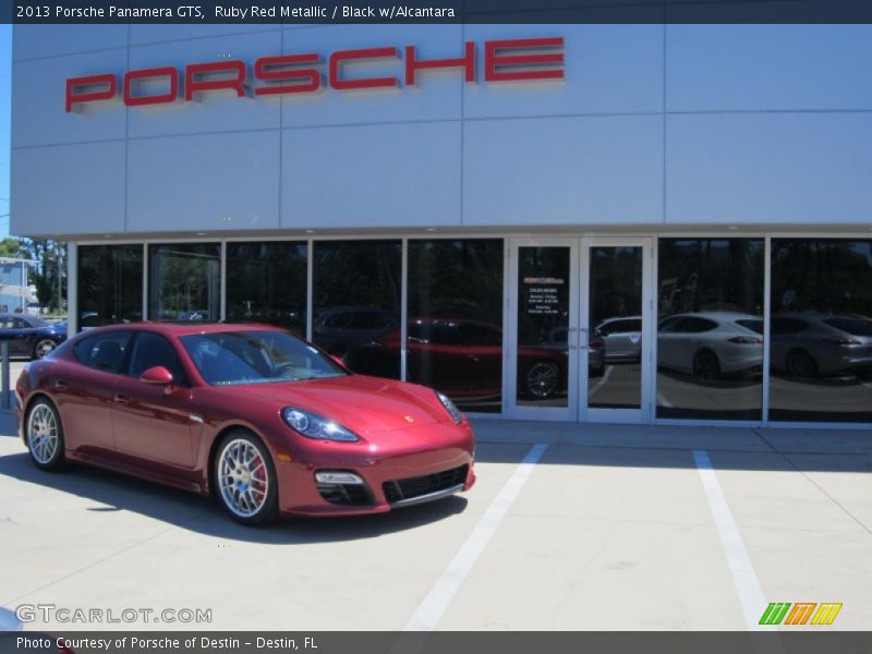 Ruby Red Metallic / Black w/Alcantara 2013 Porsche Panamera GTS