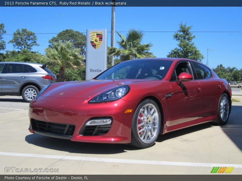 Ruby Red Metallic / Black w/Alcantara 2013 Porsche Panamera GTS