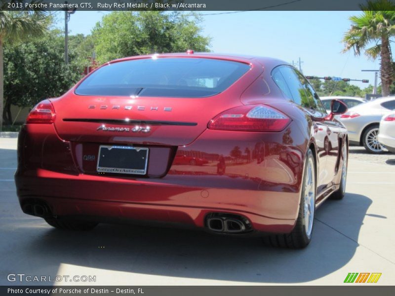 Ruby Red Metallic / Black w/Alcantara 2013 Porsche Panamera GTS