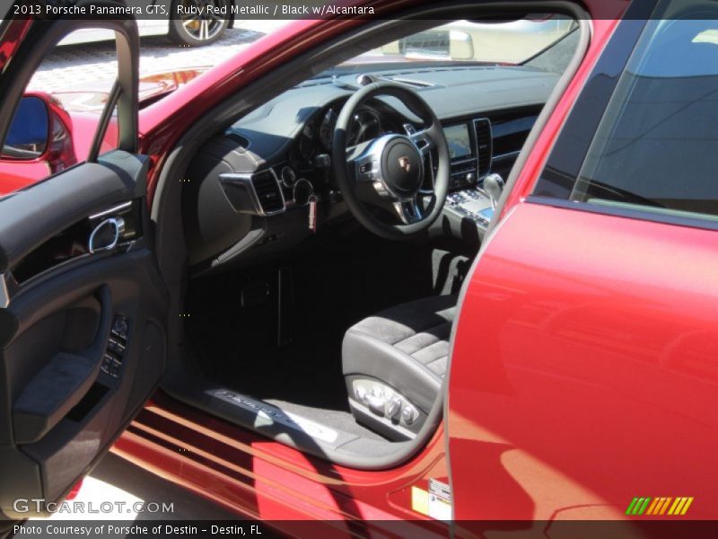 Ruby Red Metallic / Black w/Alcantara 2013 Porsche Panamera GTS