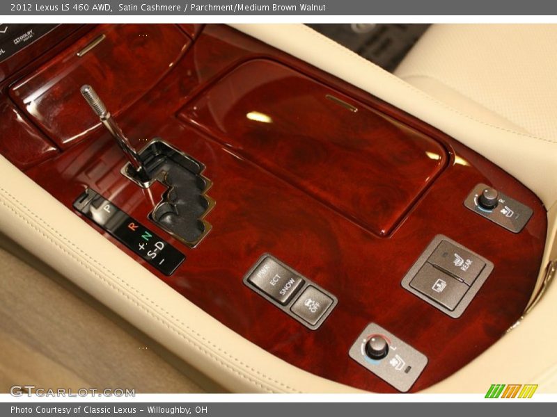 Satin Cashmere / Parchment/Medium Brown Walnut 2012 Lexus LS 460 AWD