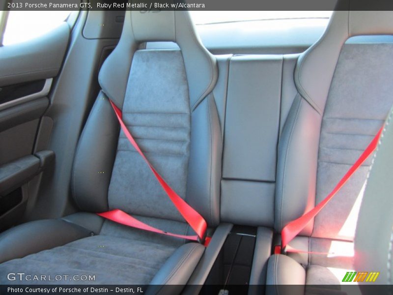 Rear Seat of 2013 Panamera GTS
