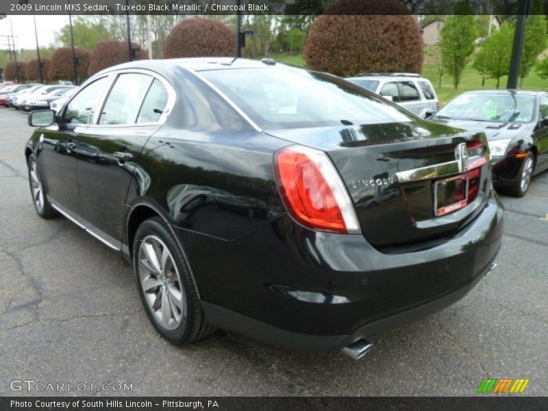 Tuxedo Black Metallic / Charcoal Black 2009 Lincoln MKS Sedan